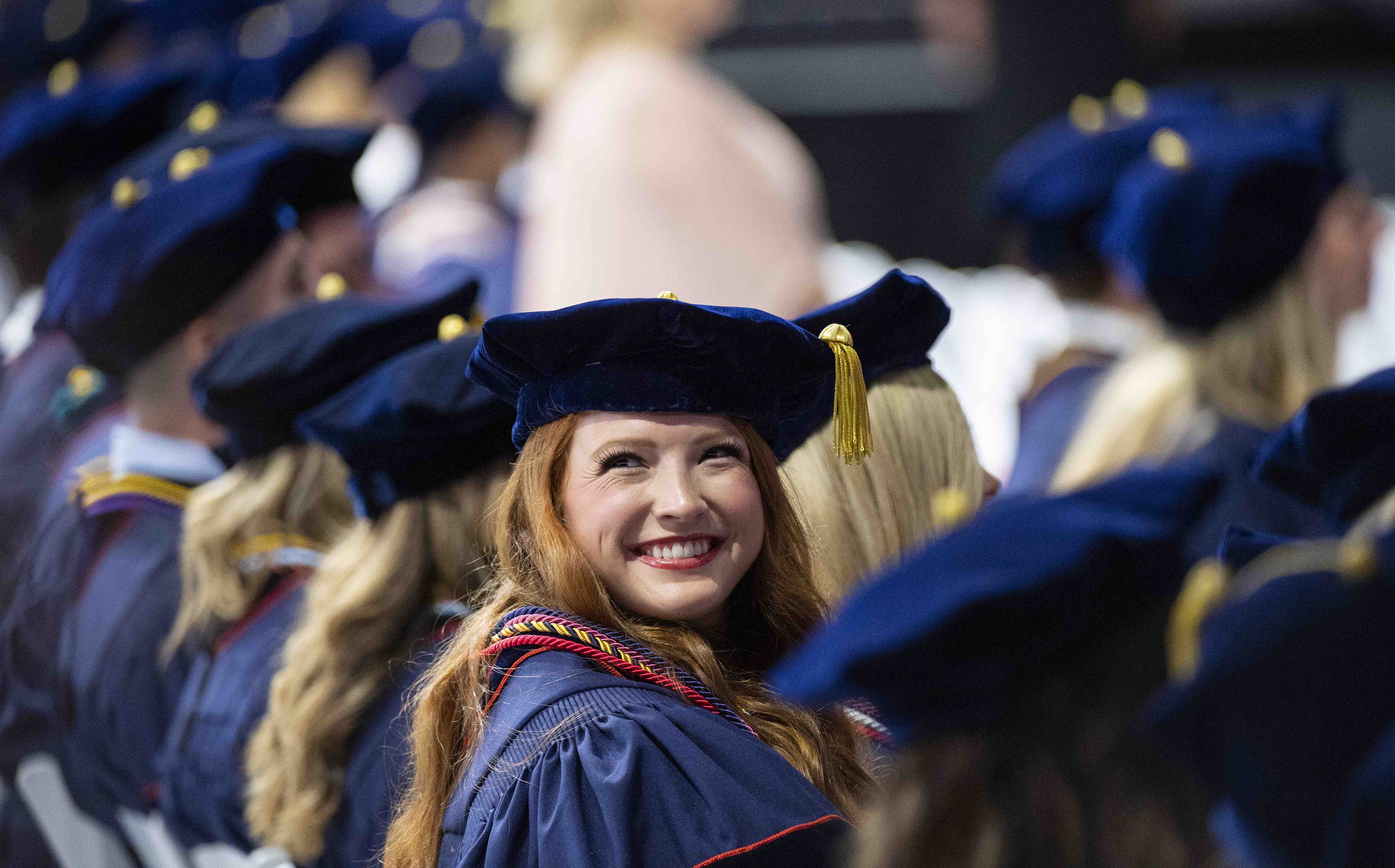 Student at Graduation