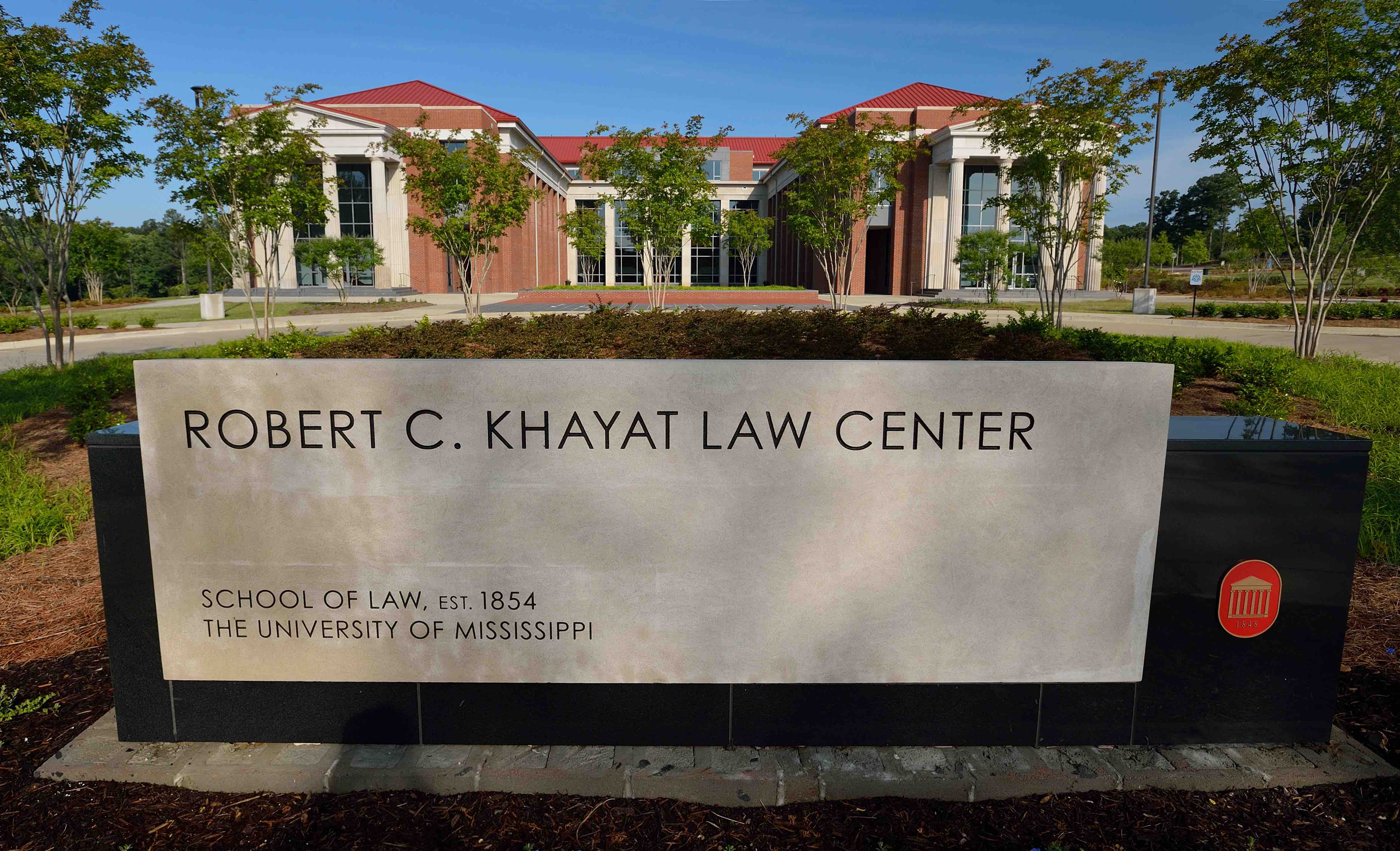 Law Center Sign