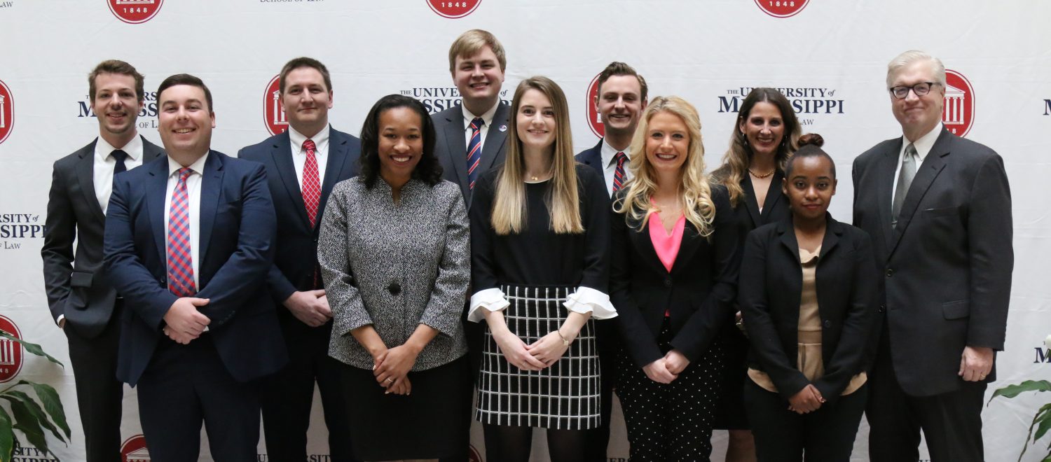 Photo of Business Law Fellows with Professor John Czarnetzky.