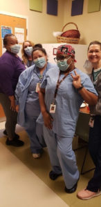 Workers at Rockdale Medical Center in Georgia